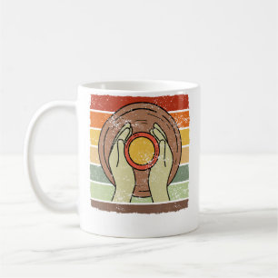 Caneca De Café Olaria em Estilo Retrô - Arte em Cerâmica