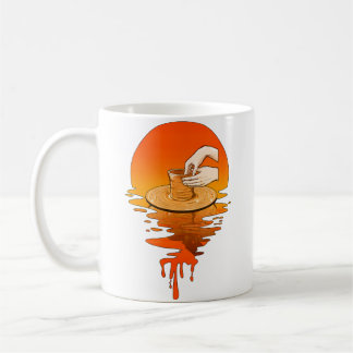 Caneca De Café Olaria Estilo Retro Vintage