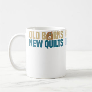 Caneca De Café Old Barns New Quilts Quilting Crafts Art