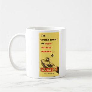 Caneca De Café Oldsmobile 442 - reprodução da página do dobrad