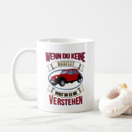 Caneca De Café Oldtimer 2cv Liebhaber Spruch