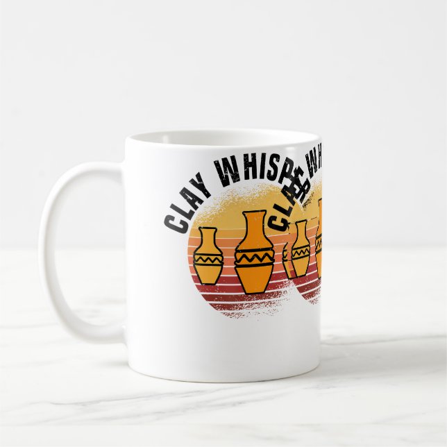 Caneca De Café Oleiro - Cerâmica (Esquerda)