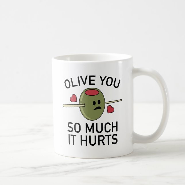 Caneca De Café Oleu-Te Tanto Que Dói (Direita)