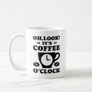 Caneca De Café Olha! É Café O’Clock