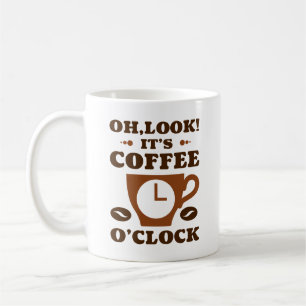 Caneca De Café Olha! É Hora do Café