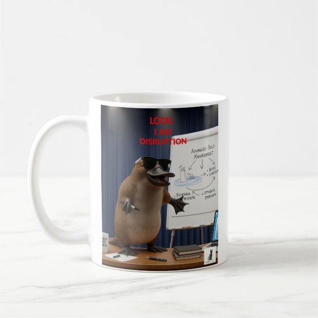 Caneca De Café Olha, Eu Sou Uma Perturbação (Esquerda)