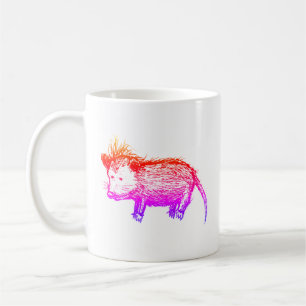 Caneca De Café Olha mãe, é o meu gato! Possum Mug