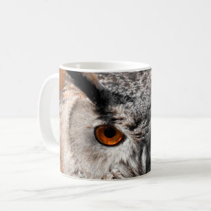 Caneca De Café Olhar de Coruja