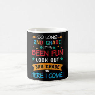 Caneca De Café Olhe O 3º Ano Aqui Eu Volto Para As Crianças De