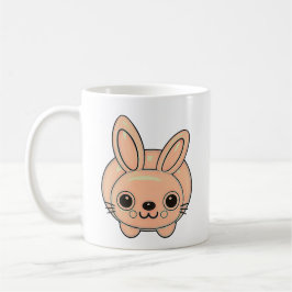 Caneca De Café Olhe O Coelhinho Engraçado