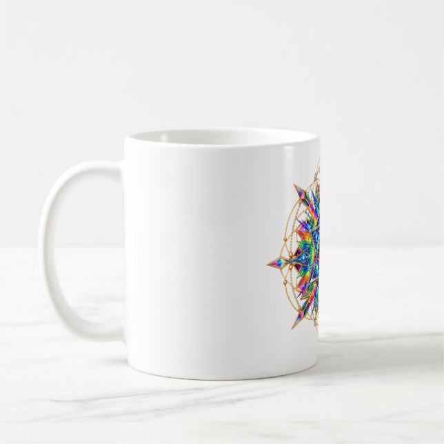 Caneca de Café Olho Chevron Azure (Esquerda)