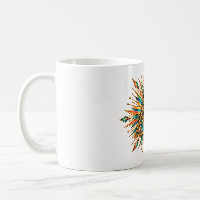 Caneca de Café Olho de Áurea Âmbar (Esquerda)