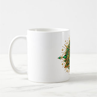 Caneca de Café Olho de Latão Verdejante