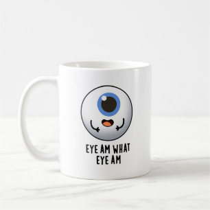 Caneca De Café Olho É O Que Olho É Um Pedaço De Olho Bonito