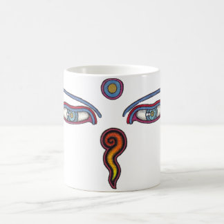 Caneca De Café Olhos de Buddha