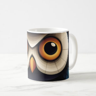 Caneca De Café Olhos de coruja