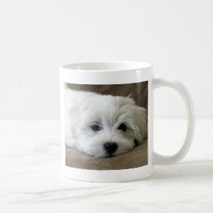 Caneca De Café Olhos do filhote de cachorro