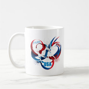 Caneca De Café Olimpiadas de Verão de Paris