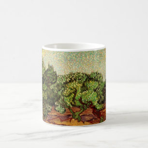 Caneca De Café Oliveiral, Céu Azul Pálido por Vincent van Gogh