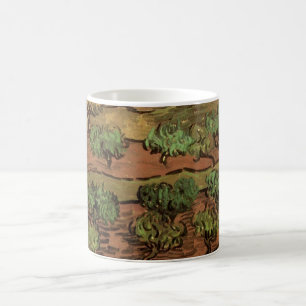 Caneca De Café Oliveiras de Van Gogh Contra a Encosta de uma Coli