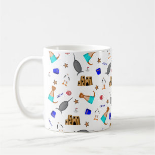 Caneca De Café Oliver The Otter Summer Beach Vacntern