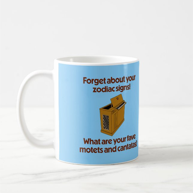 Caneca De Café Olivia Órgão Céu Claro (Esquerda)