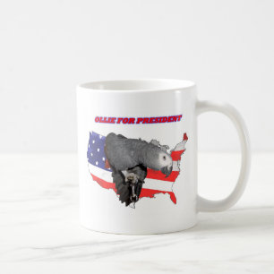 Caneca De Café Ollie para o presidente