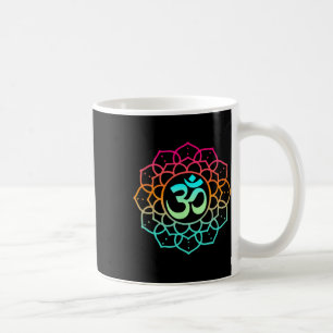 Caneca De Café Om Mandala Espiritual Zen Yoga Budista Meditar Mi