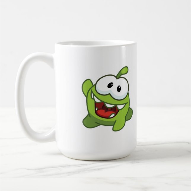 Caneca De Café Om Nom Mug (Esquerda)