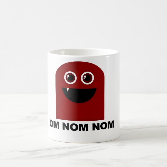 Caneca De Café OM Nom Nom Cutie (Centro)
