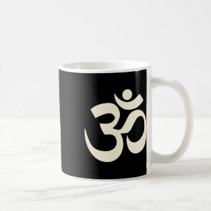 Caneca De Café Om Omkar Aum Símbolo Gráfico Espiritual Yoga Medit