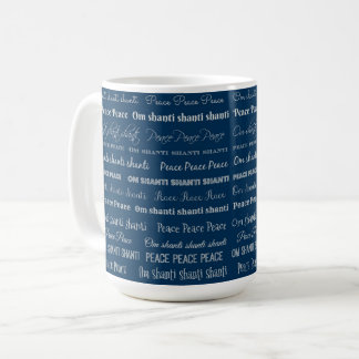 Caneca De Café OM Shanti, paz