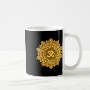 Caneca De Café Om Símbolo Mandala Geometria Sagrada Zen Yoga Medi