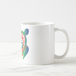 Caneca De Café OM-Tatto-Vibrante-Tartaruga