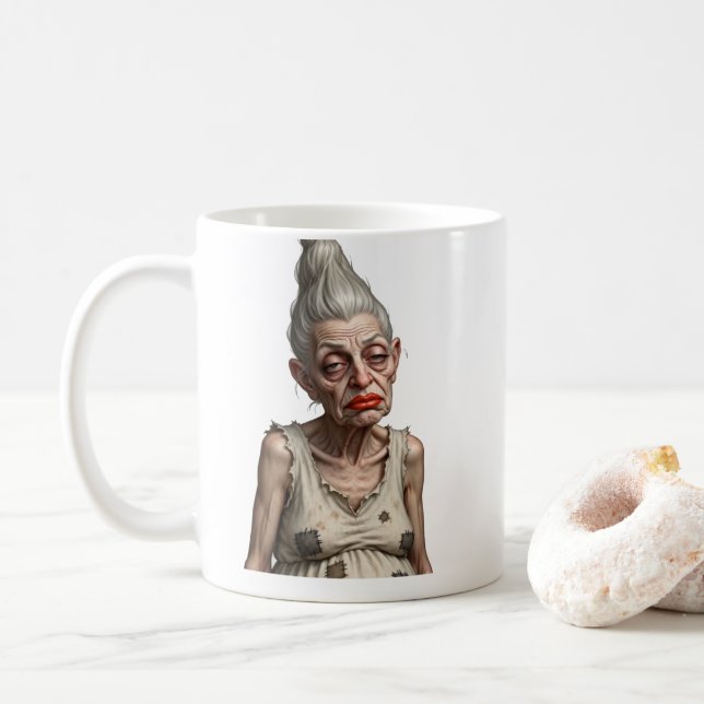 Caneca De Café Oma ist müde (Com Donut)