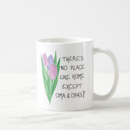 Caneca De Café Oma Opa Mug - Citação sobre vovó e vovô