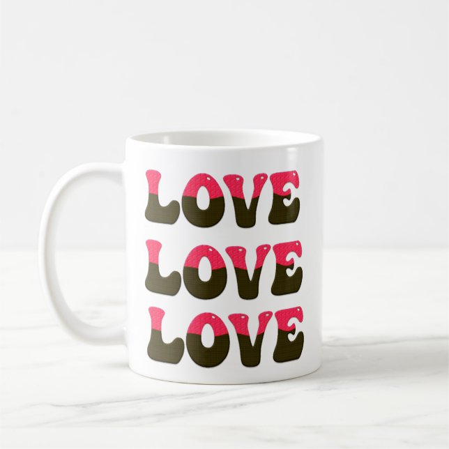 Caneca De Café Ombre Love (Esquerda)