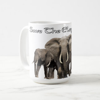 Caneca De Café Ombro de elefante africano