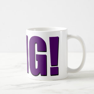 Caneca De Café OMG! roxo