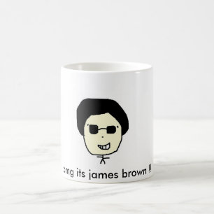 Caneca De Café omg seu marrom de james!!!