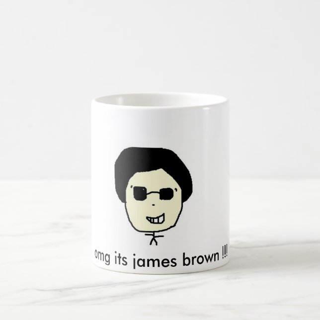 Caneca De Café omg seu marrom de james!!! (Centro)