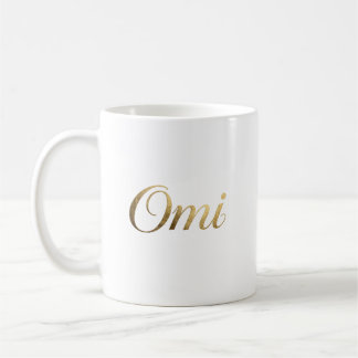 Caneca De Café Omi Mug – Grandma Gift, Cute Omi Coffee Cup