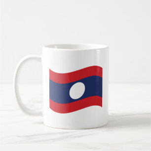 Caneca De Café Onda de Sinalizador Laos