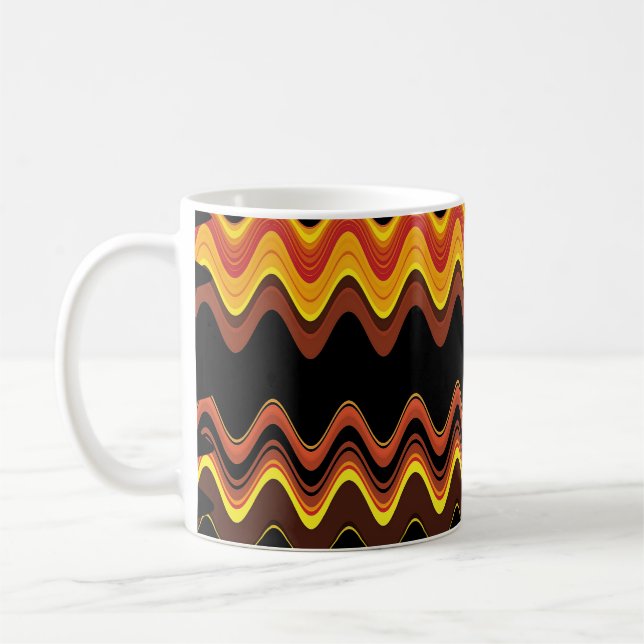 CANECA DE CAFÉ ONDA DO PÔR DO SOL (Esquerda)