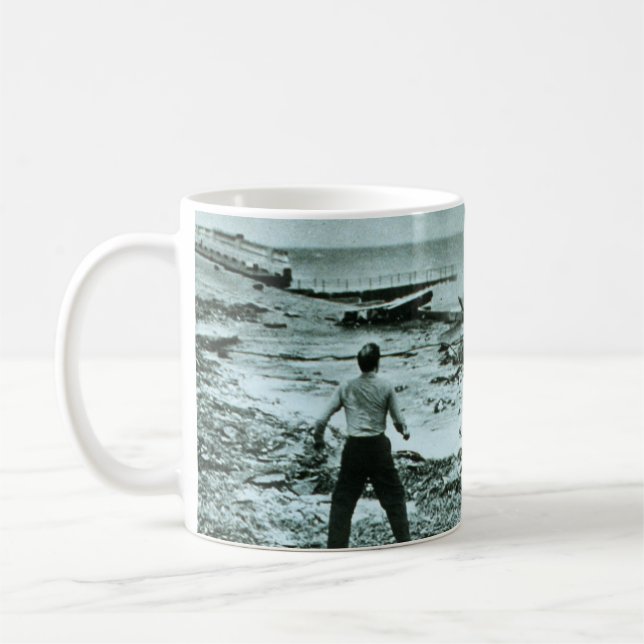 Caneca De Café Onda Furacão Vintage (Esquerda)