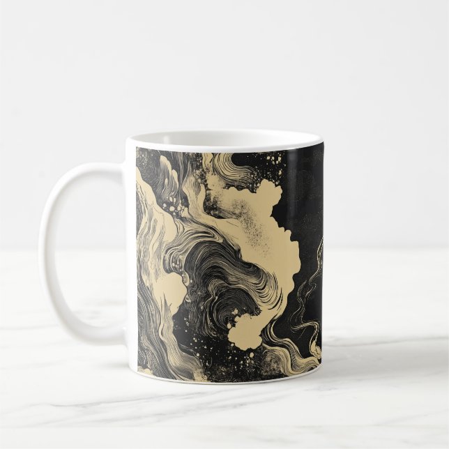 Caneca De Café Onda intricida (Esquerda)