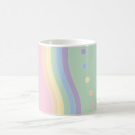 Caneca De Café Ondas de Delícia (Fluxo)