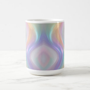 Caneca De Café Ondas de Luz