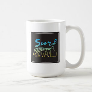 Caneca De Café Ondas grandes do cavaleiro do surf