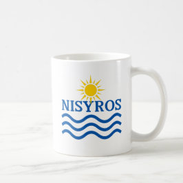 Caneca De Café Ondas Grécia-Sol NISYROS
